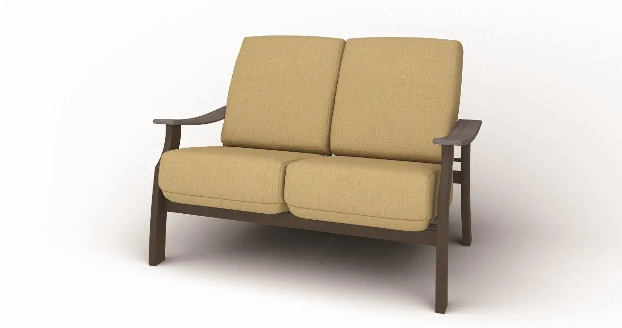 St. Catherine MGP Cushion Two-Seat Loveseat by Telescope