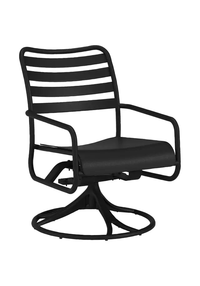 Kahana Slat Back Swivel Rocker by Tropitone