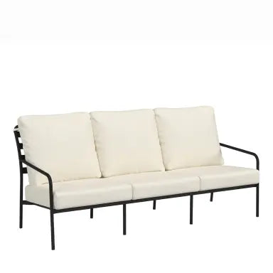 Kahana Slat Back Cushion Sofa by Tropitone