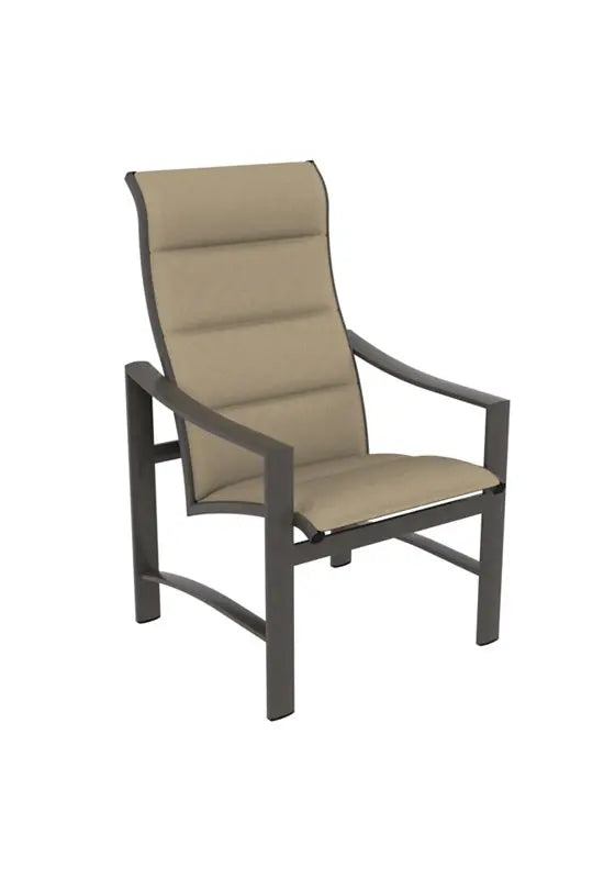 Kenzo Padded Sling High Back Dining Chair by Tropitone