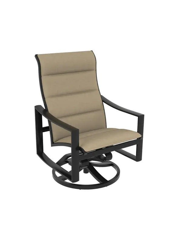 Kenzo Padded Sling Swivel Action Lounger by Tropitone