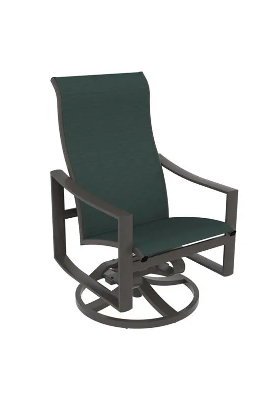 Kenzo Sling High Back Swivel Rocker by Tropitone