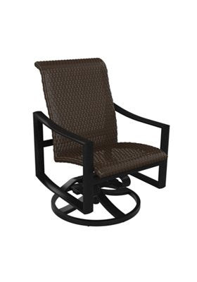 Tropitone Kenzo Woven Swivel Rocker - Thumbnail 3