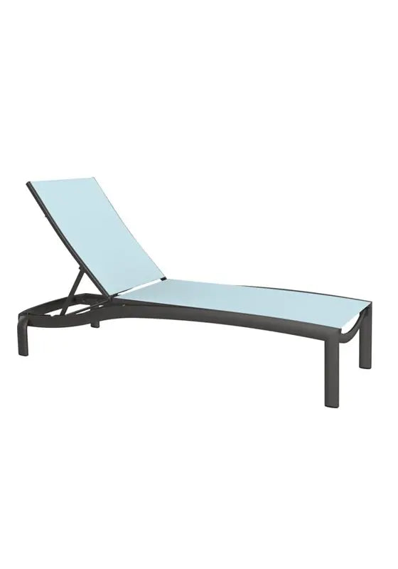 KOR Relaxed Sling Armless Chaise Lounge by Tropitone