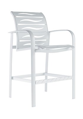 Laguna Beach EZ SPAN™ Wave Bar Stool by Tropitone