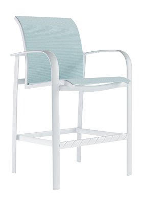 Laguna Beach Relaxed Sling Bar Stool by Tropitone