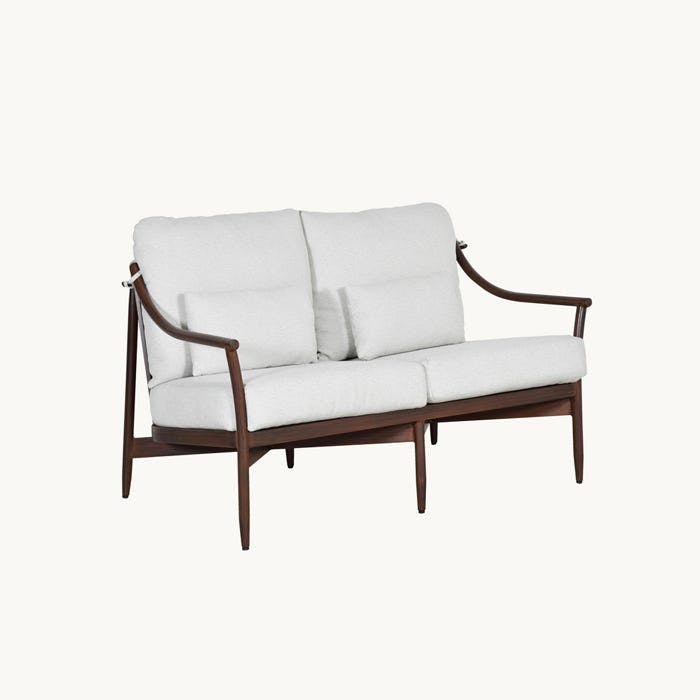 Largo Cushioned Loveseat By Castelle