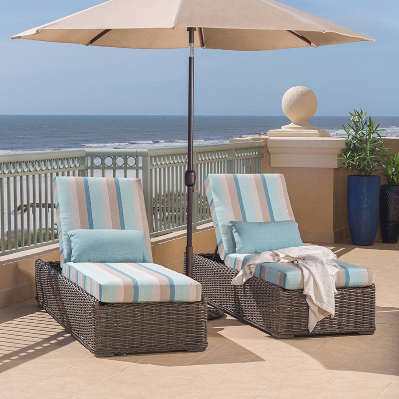 Laurent Adjustable Chaise Lounge by Ebel