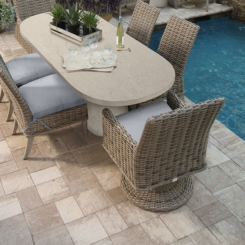 Laurent Dining Swivel Rocker by Ebel