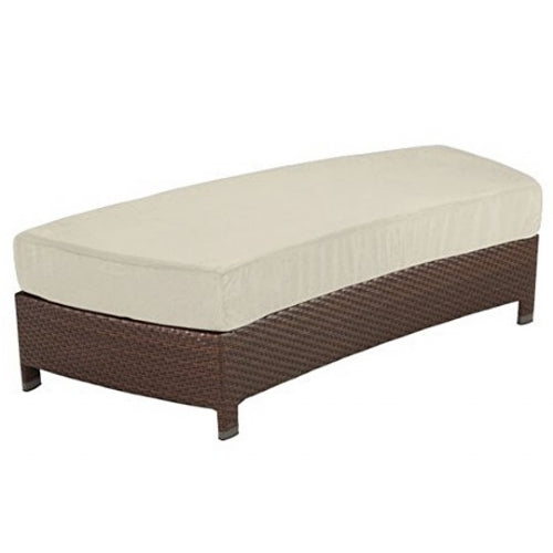 Vela Lounger Ottoman Replacement Cushion by Tropitone