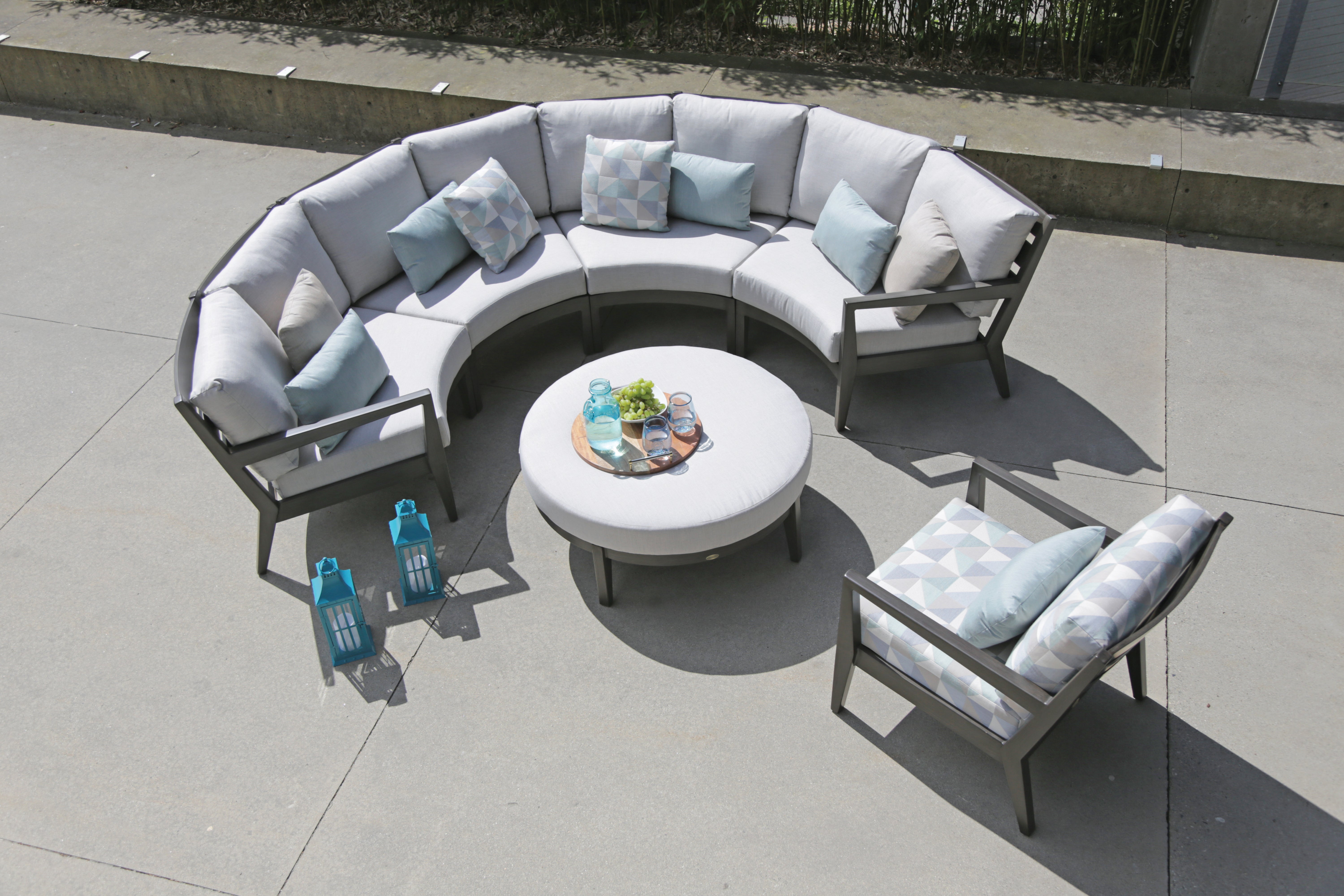 Shop Lucia Curved Wedge Sectional Set by Ratana