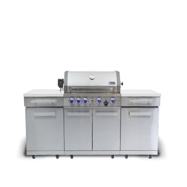 Compact Island Outdoor Kitchen MA-957RS by Mont Alpi