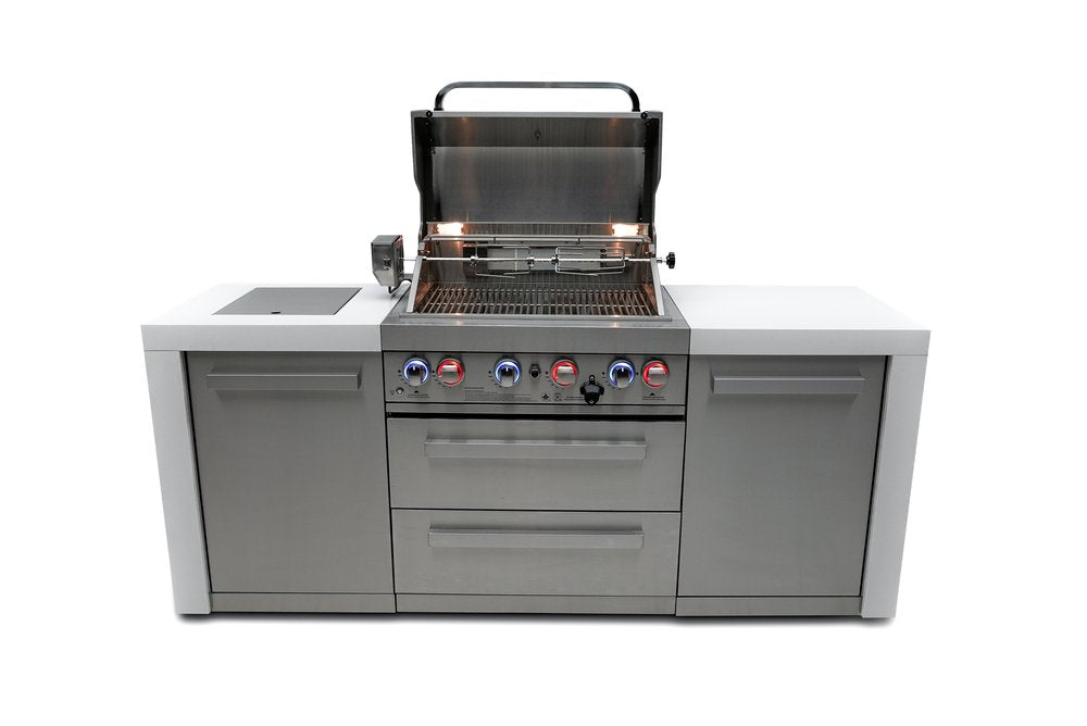 Mont Alpi Deluxe Series 4 Burner Deluxe Island MAi400-D by Mont Alpi