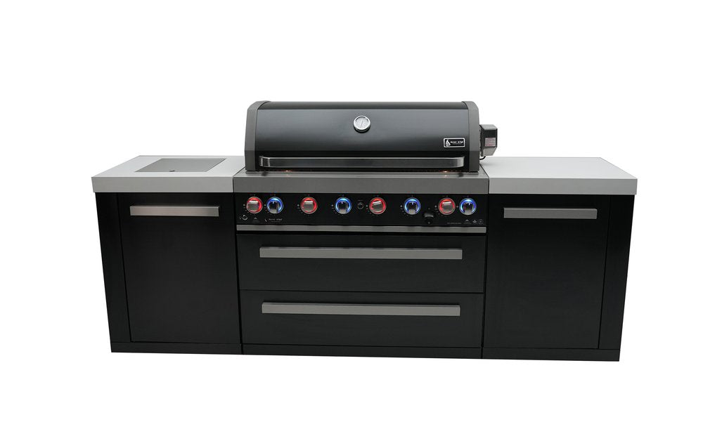 Mont Alpi Black Series 805 Black Stainless Steel Island MAi805-BSS by Mont Alpi
