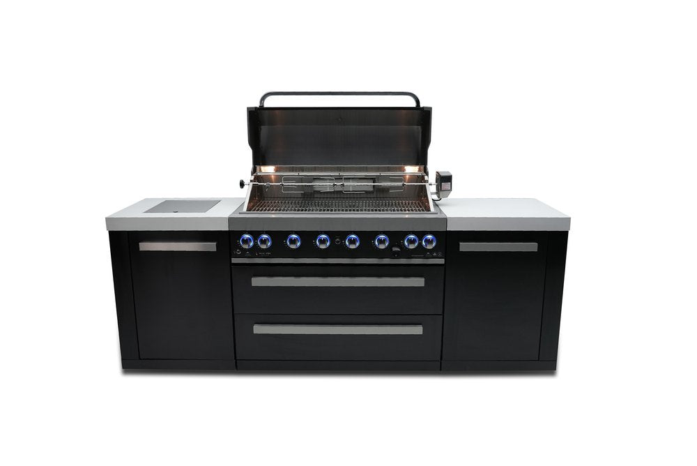 Mont Alpi Black Series 805 Black Stainless Steel Island MAi805-BSS by Mont Alpi