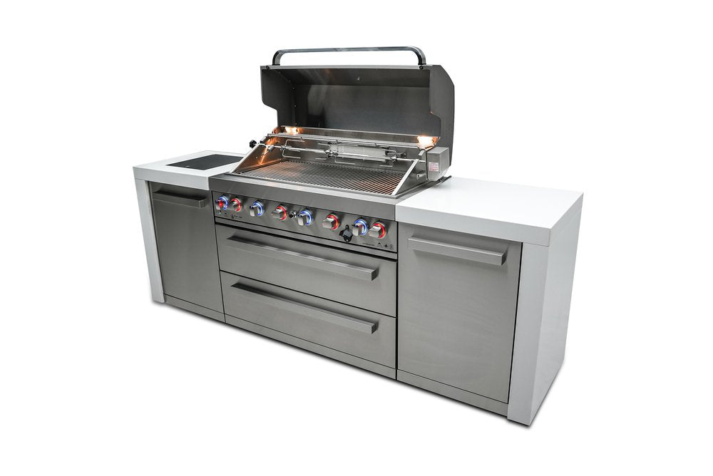 Mont Alpi Deluxe Series 6 Burner Deluxe Island MAi805-D by Mont Alpi