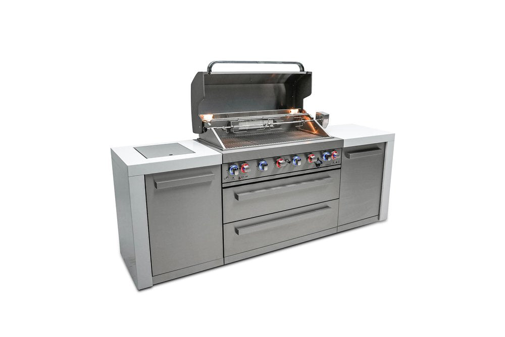 Mont Alpi Deluxe Series 6 Burner Deluxe Island MAi805-D by Mont Alpi