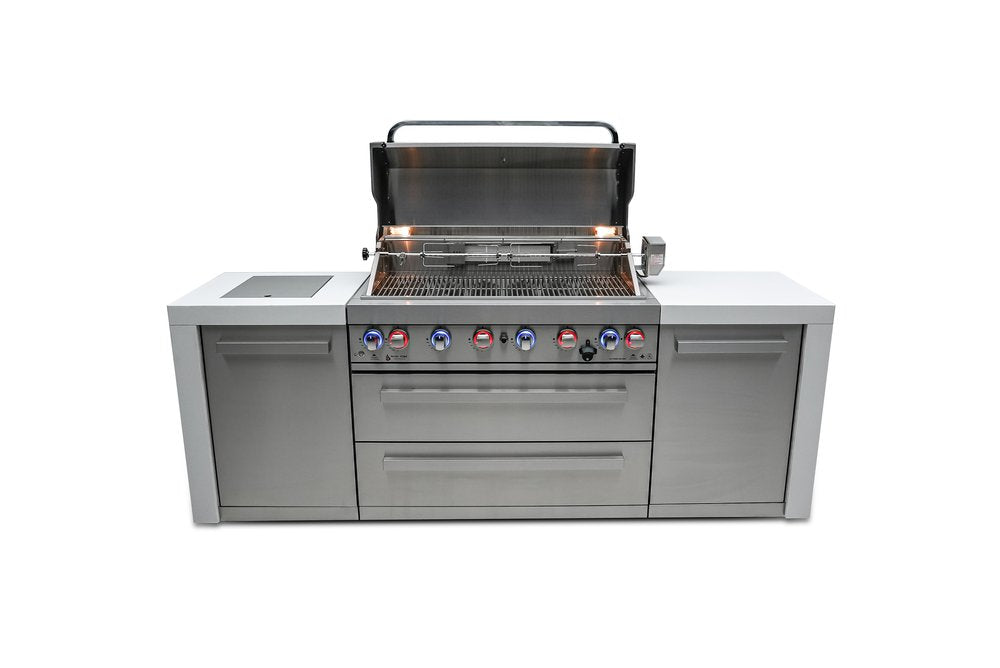Mont Alpi Deluxe Series 6 Burner Deluxe Island MAi805-D by Mont Alpi