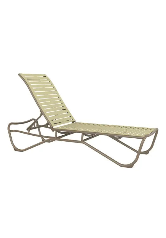 Millennia EZ SPAN™ Armless Chaise Lounge Ribbon Segment By Tropitone