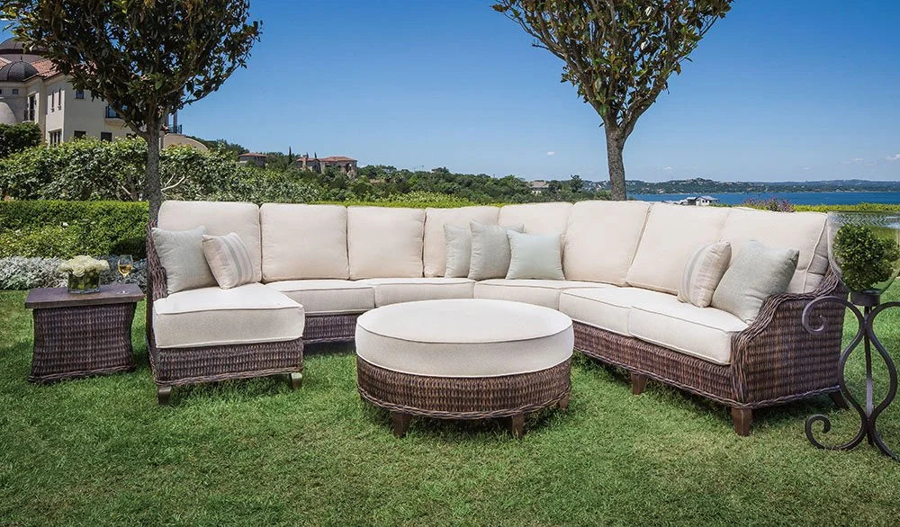 Monticello 42" Round Ottoman by Patio Renaissance