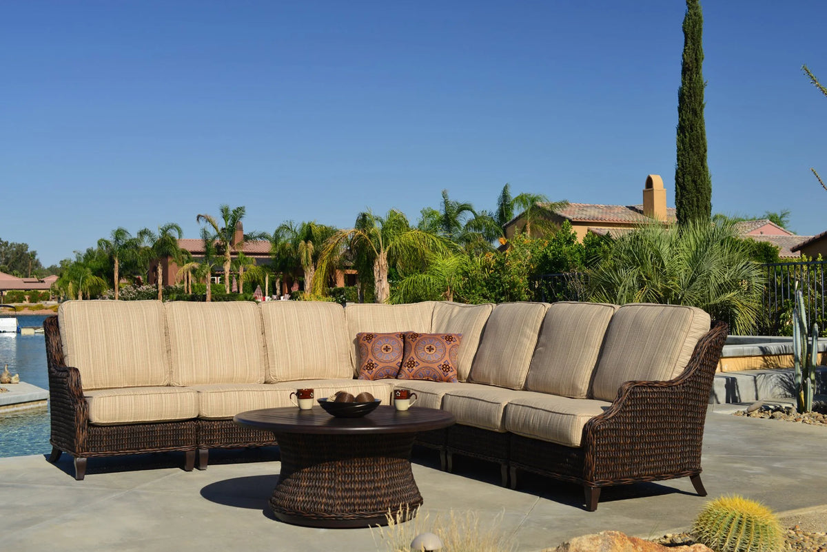 Monticello Left Loveseat by Patio Renaissance