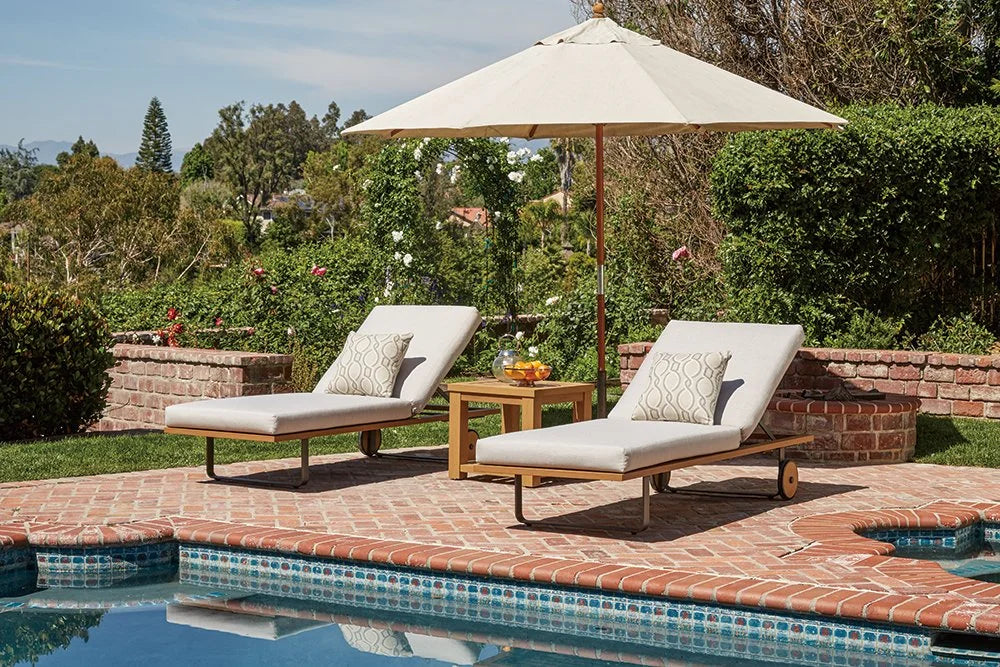 Aspen Single Adjustable Chaise by Patio Renaissance
