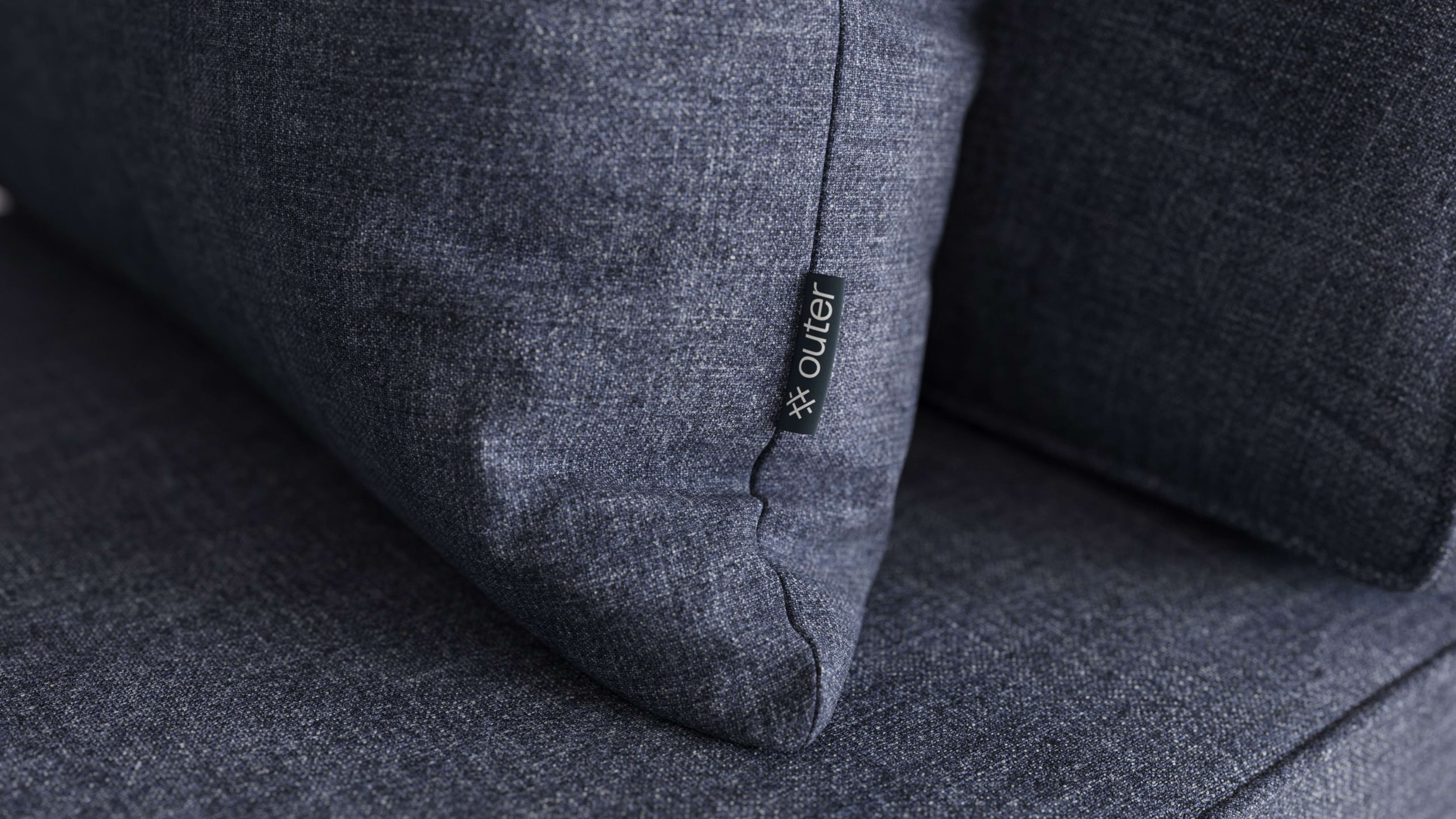 Deep Sea Navy Throw Pillow