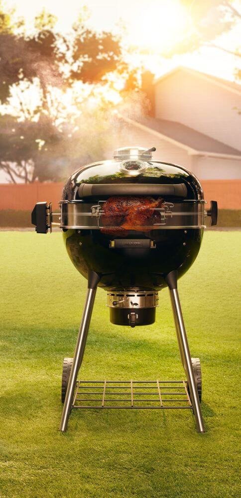 Professional 22 Charcoal Kettle 22-inch Kettle Grill By Napoleon