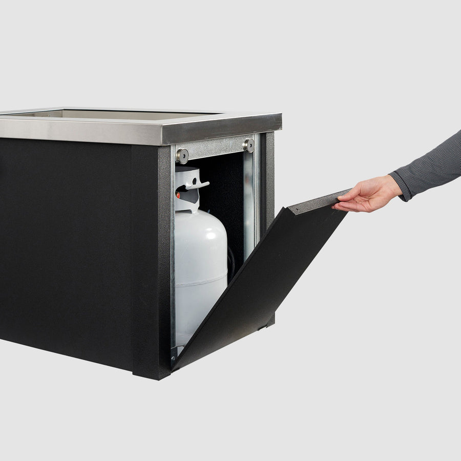 Providence Rectangular Gas Fire Pit Table - Thumbnail 3