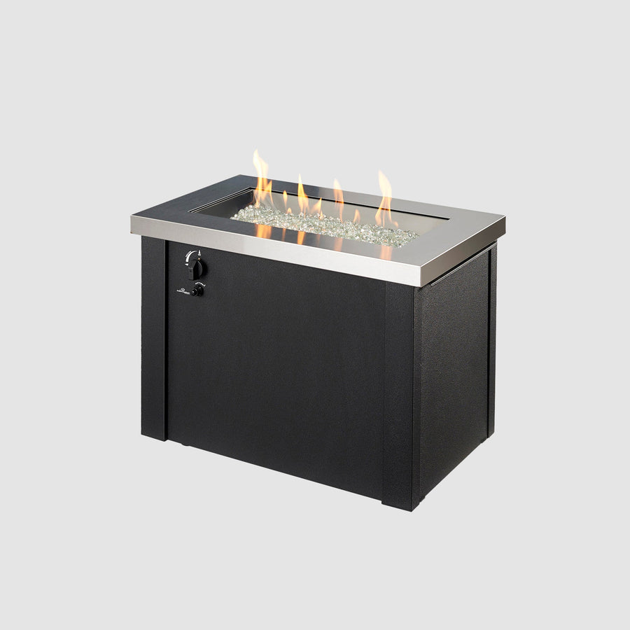 Providence Rectangular Gas Fire Pit Table - Thumbnail 2