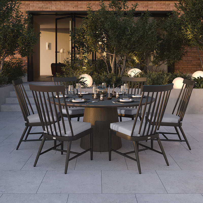 Palazzo Dining Arm Chair by Ebel
