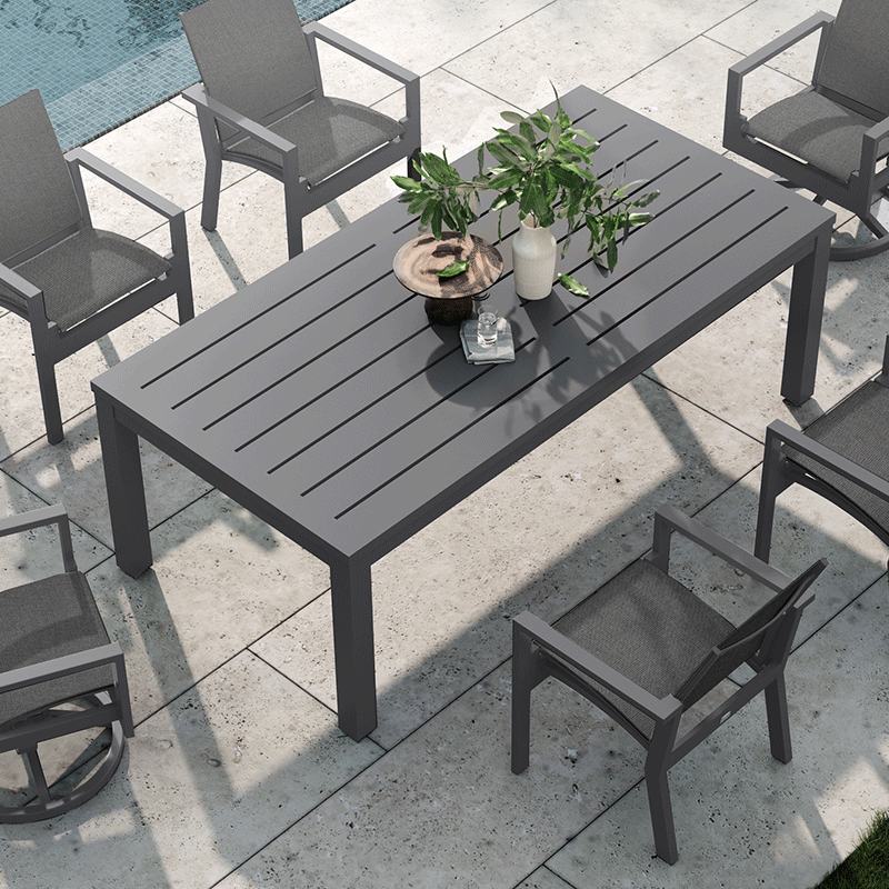 Palermo 42×85″ Rectangular Dining Table by Ebel