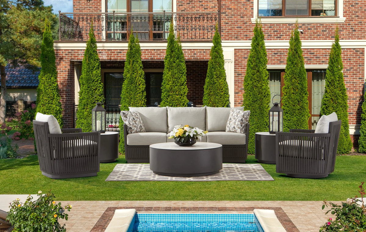 Preveli Round End Table by Patio Renaissance