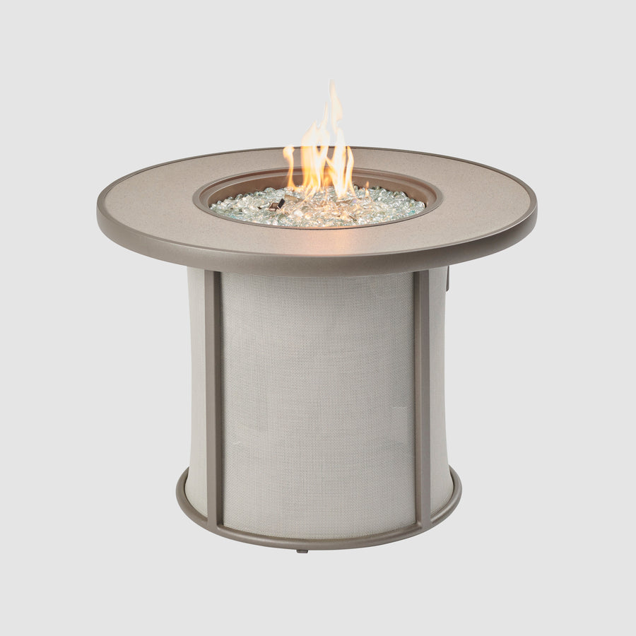 Stonefire Round Gas Fire Pit Table - Thumbnail 3