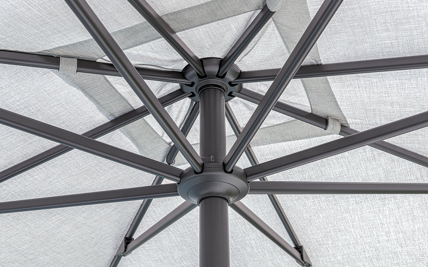 10 ft Square Atlas Umbrella by Shademaker