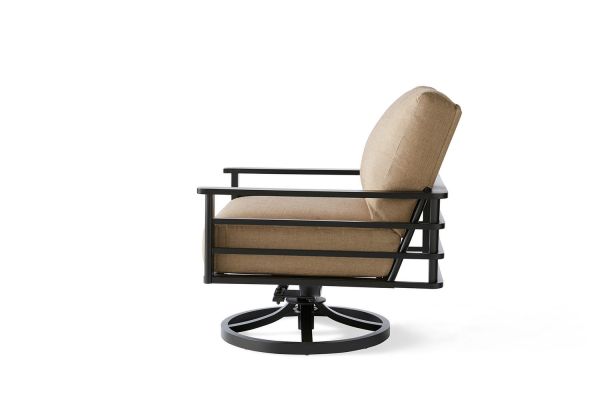 Sarasota Cushion Spring Swivel Lounge Chair by Mallin