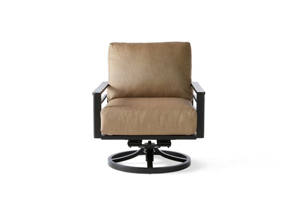 Sarasota Cushion Spring Swivel Lounge Chair by Mallin
