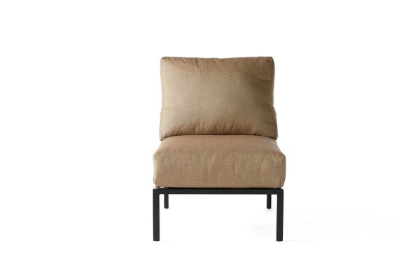 Sarasota Cushion Armless Lounge Chair - Thumbnail 4