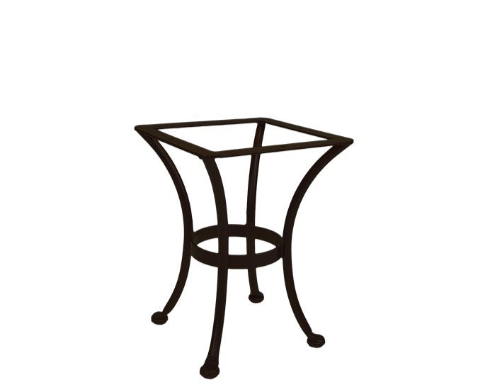 30" Round Fresco Porcelain Bar Table with Base by Ow Lee