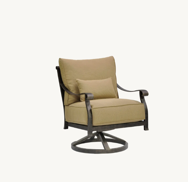 Madrid High Back Lounge Swivel Rocker Cover by Castelle