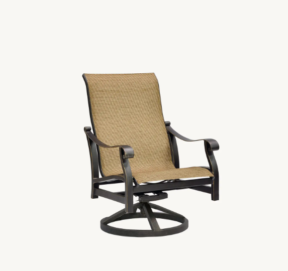 Madrid Sling Lounge Swivel Rocker Cover by Castelle