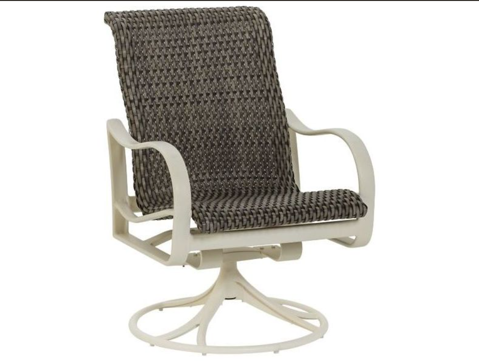 Shoreline Woven Swivel Rocker by Tropitone
