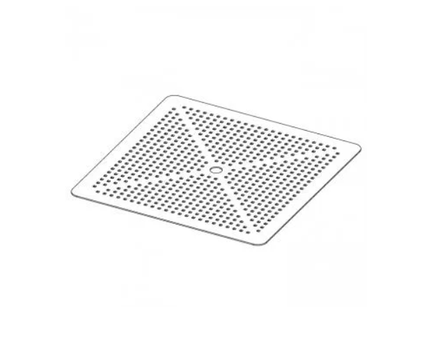 Boulevard 36" Square Patterned Aluminum Replacement Umbrella Top by Tropitone