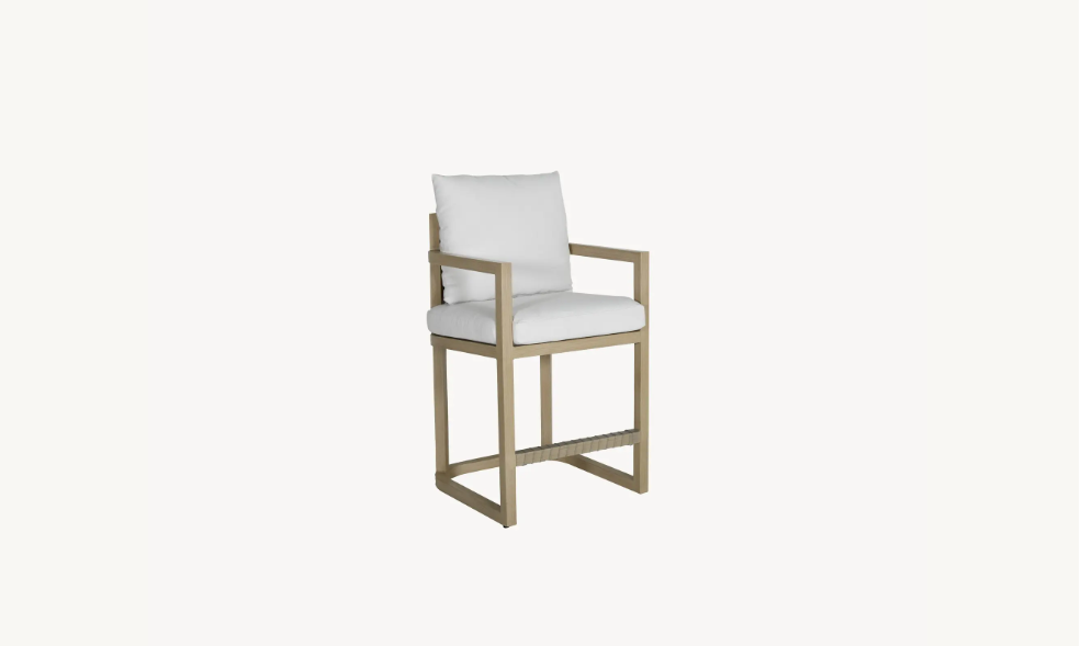 Biscayne Counter Stool Replacement Cushion by Castelle