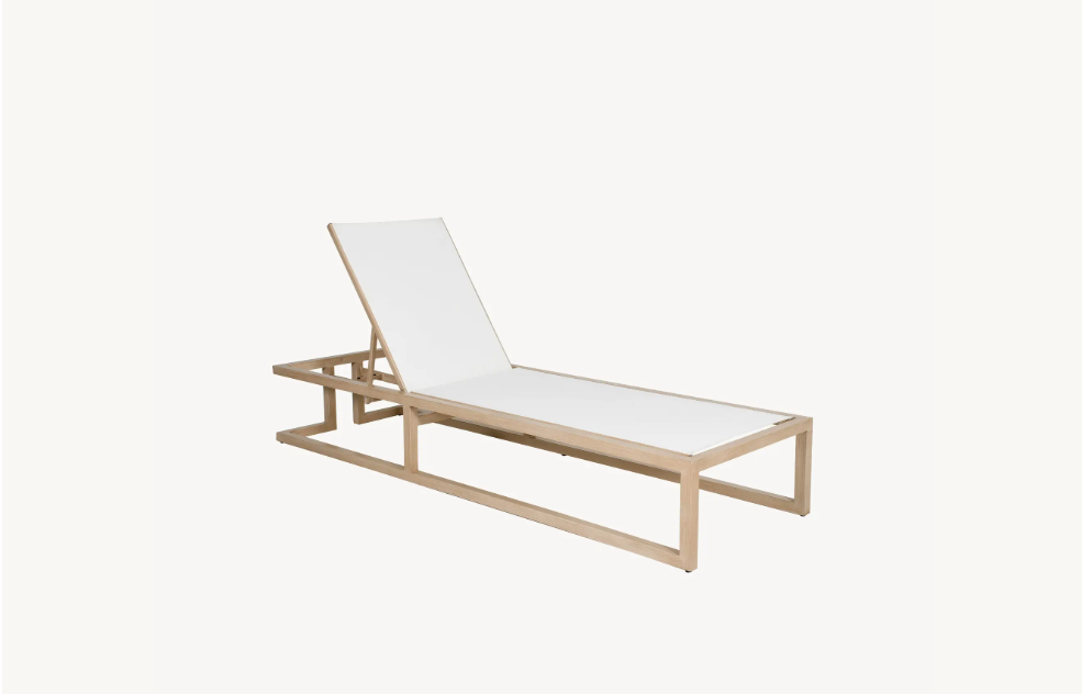 Gala Adjustable Chaise Lounge by Castelle