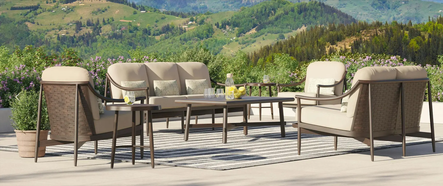 Castelle Largo Swivel Rocker Cushion - Thumbnail 3