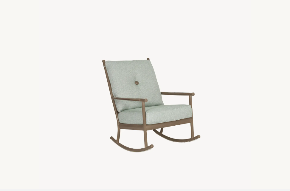 Lodge Ultra High Back Lounge Rocking Chair by Castelle
