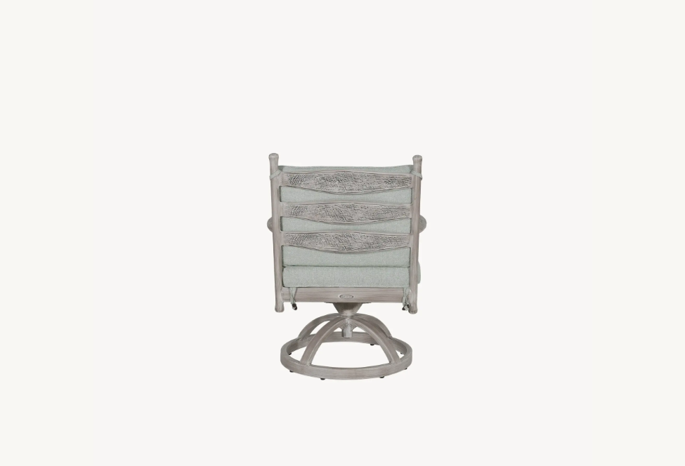 Lodge Formal Arm Dining Swivel Rocker Replacement Cushion by Castelle