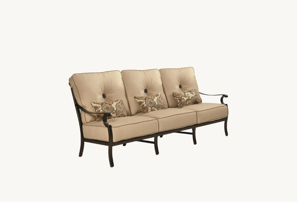 Monterey High Back Crescent Sofa by Castelle