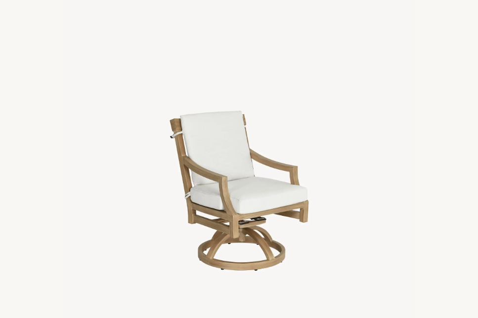 Nicoya Formal Arm Dining Swivel Rocker Replacement Cushion by Castelle